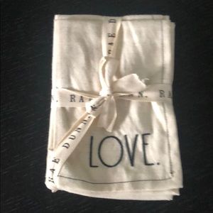 Rae Dunn Love Napkins